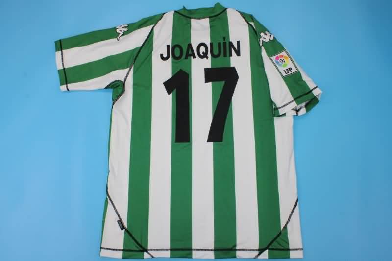 Real Betis Soccer Jersey Home Retro Replica 2003/04