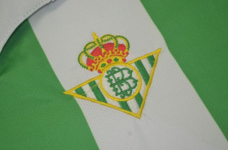 Real Betis Soccer Jersey Home Retro Replica 1998/99