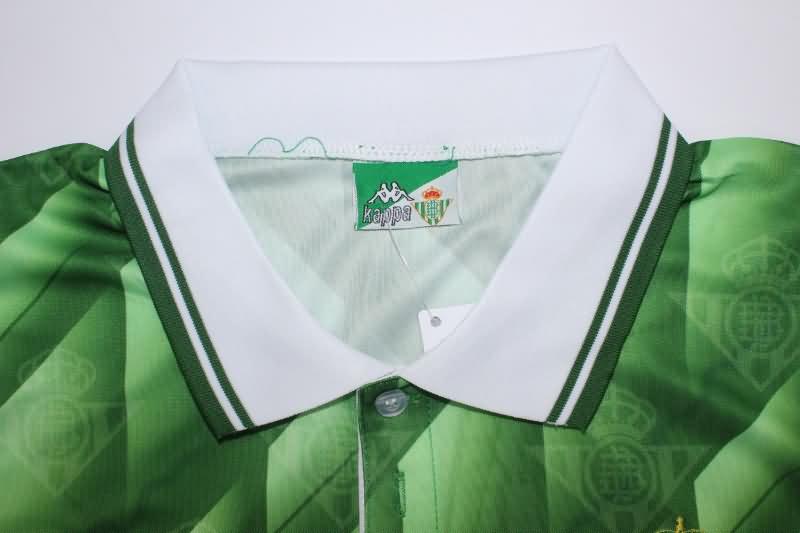 Real Betis Soccer Jersey Home Retro Replica 1993/94