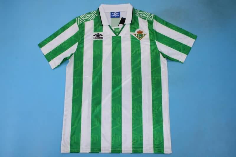 Real Betis Soccer Jersey Home Retro Replica 1994/95