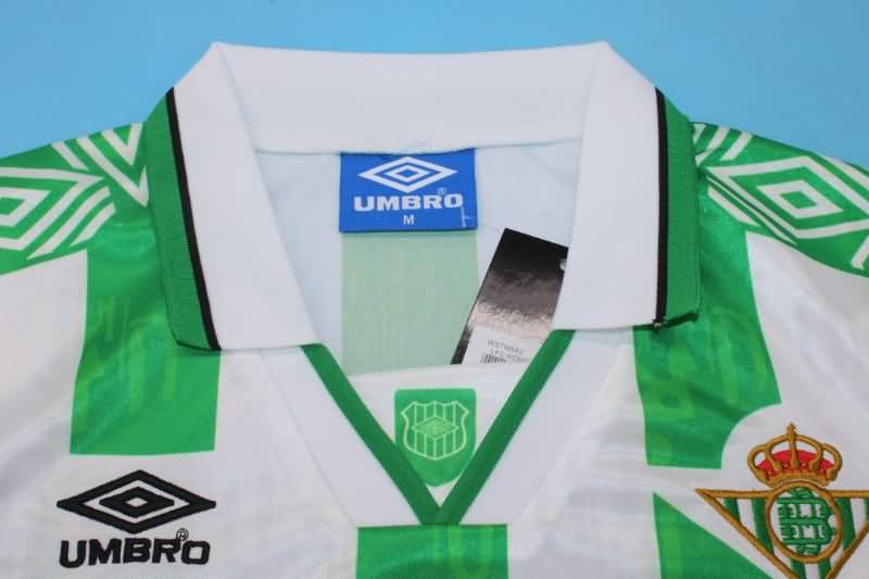 Real Betis Soccer Jersey Home Retro Replica 1994/95