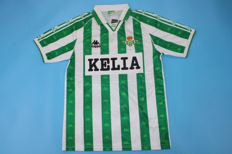 Real Betis Soccer Jersey Home Retro Replica 1995/96