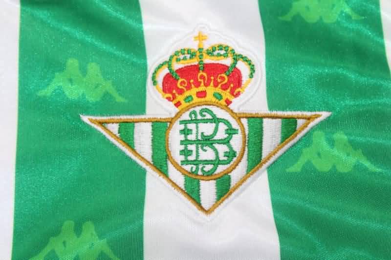 Real Betis Soccer Jersey Home Retro Replica 1995/96