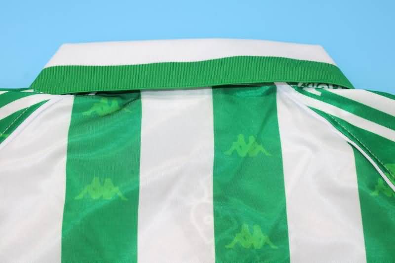 Real Betis Soccer Jersey Home Retro Replica 1995/96