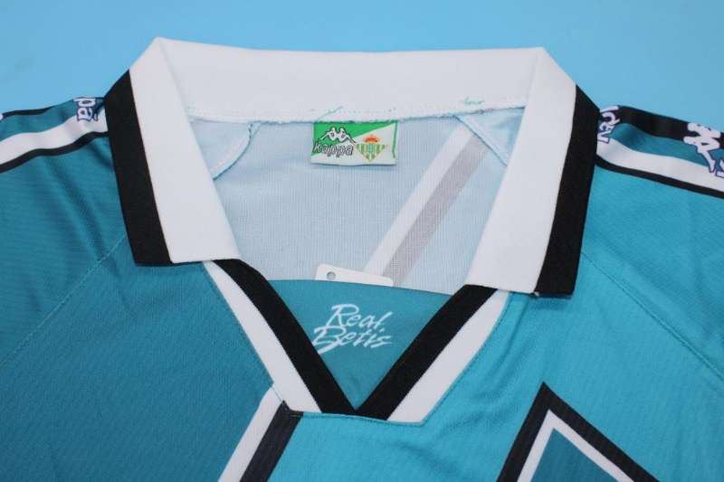 Real Betis Soccer Jersey Away Retro Replica 1995/97