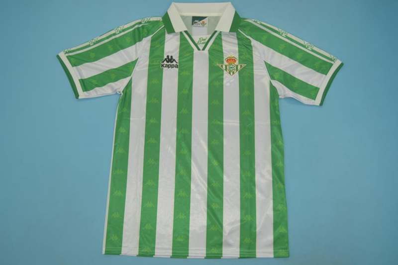 Real Betis Soccer Jersey Home Retro Replica 1995/97