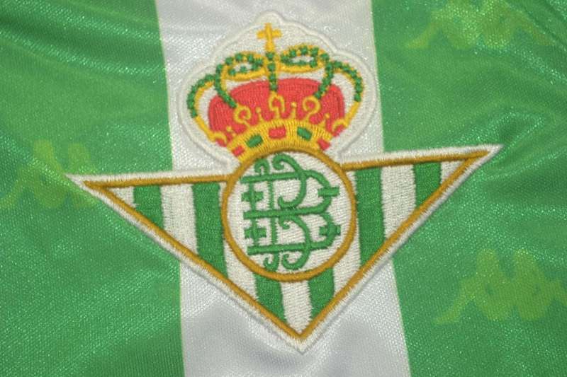 Real Betis Soccer Jersey Home Retro Replica 1995/97