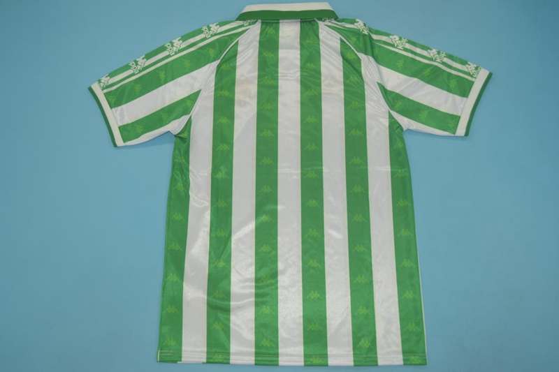 Real Betis Soccer Jersey Home Retro Replica 1995/97