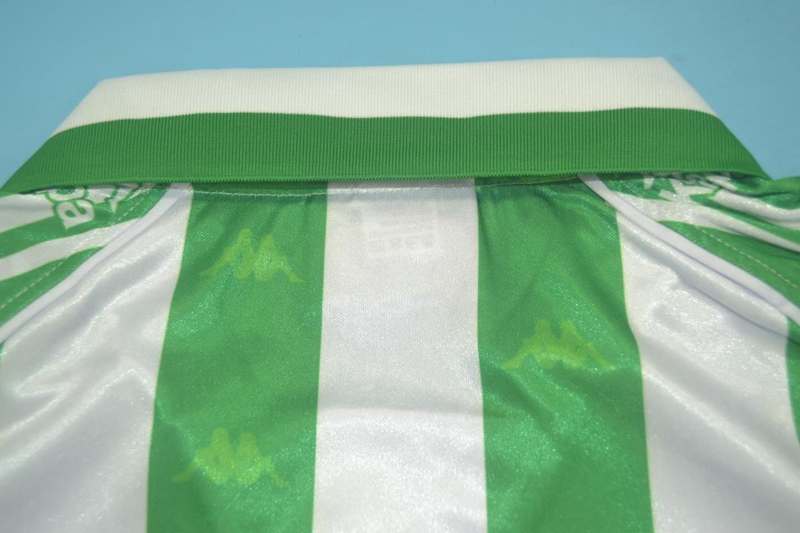 Real Betis Soccer Jersey Home Retro Replica 1995/97