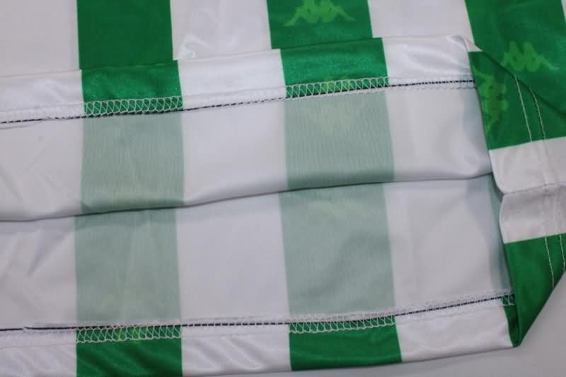 Real Betis Soccer Jersey Home Long Slevee Retro Replica 1995/97