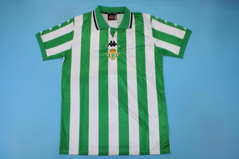 Real Betis Soccer Jersey Home Retro Replica 1999/00