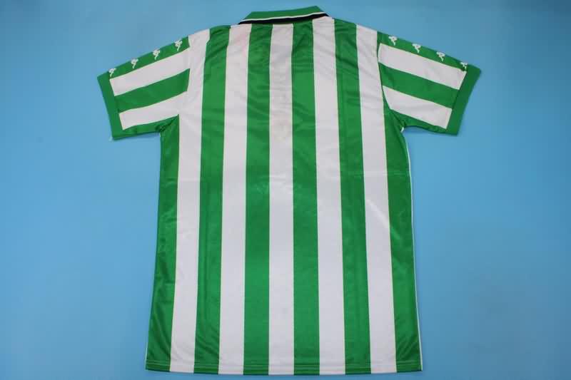 Real Betis Soccer Jersey Home Retro Replica 1999/00