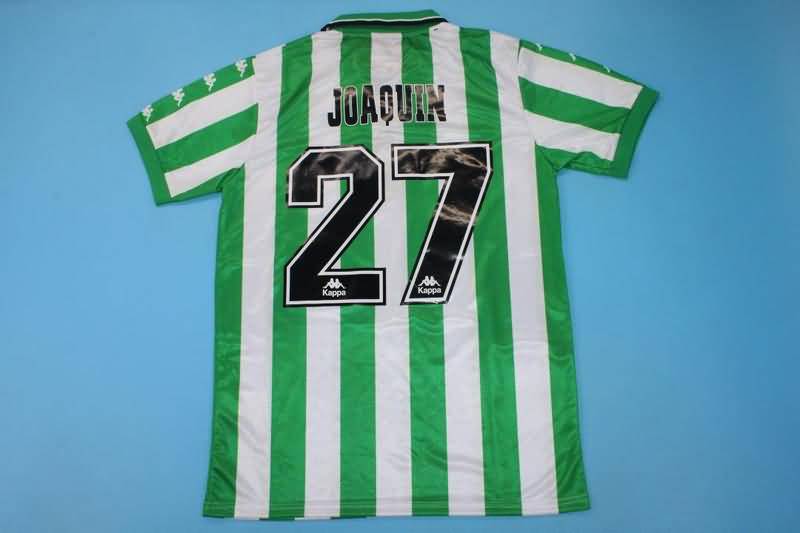 Real Betis Soccer Jersey Home Retro Replica 1999/00