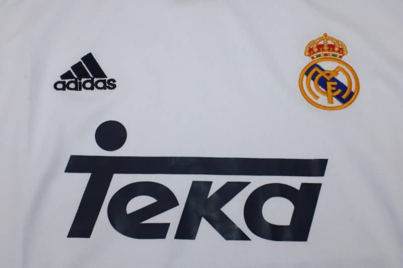 Real Madrid Soccer Jersey Home Retro Replica 2000/01