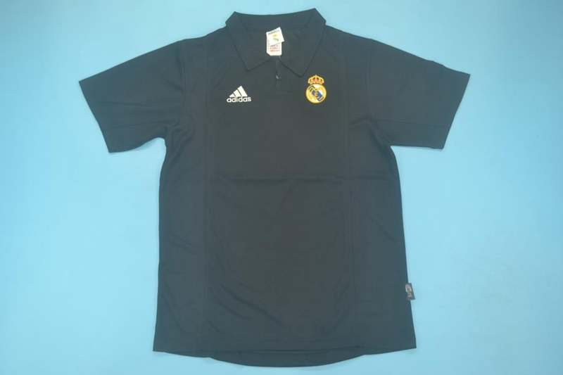 Real Madrid Soccer Jersey Away Retro Replica 2001/02