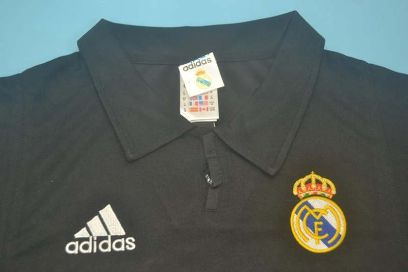 Real Madrid Soccer Jersey Away Retro Replica 2001/02