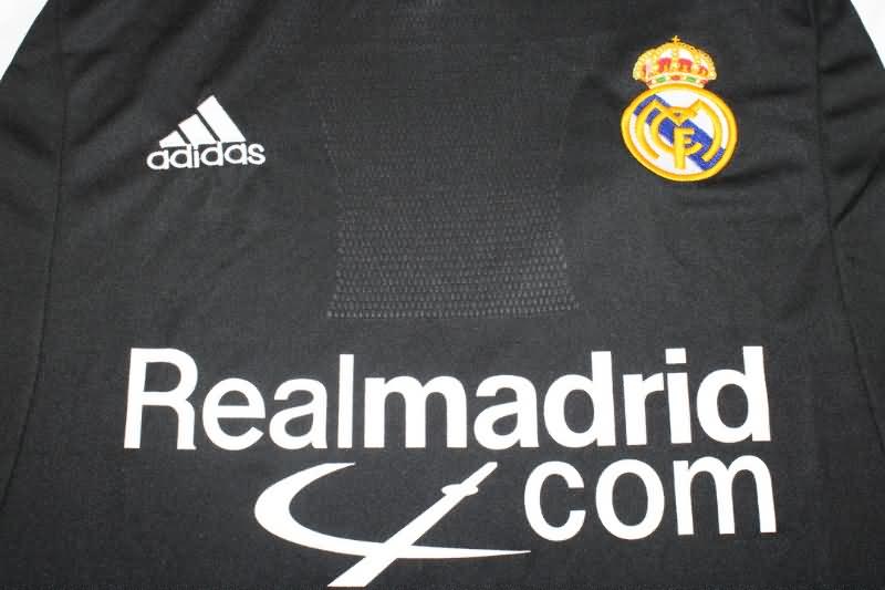 Real Madrid Soccer Jersey Away Retro Laliga Replica 2001/02