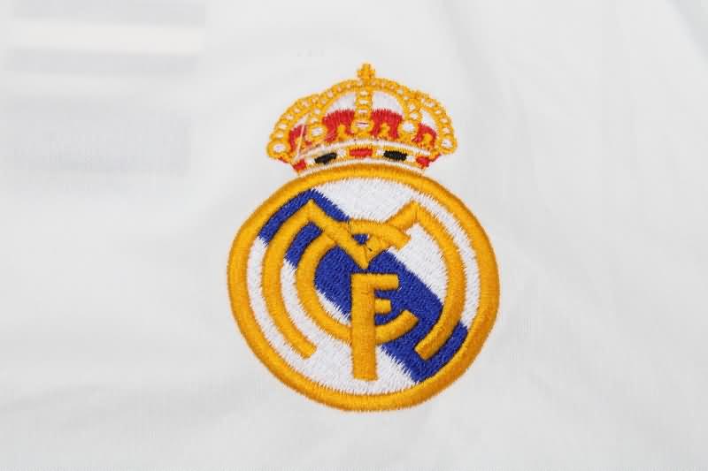 Real Madrid Soccer Jersey Home Retro Laliga Replica 2001/02