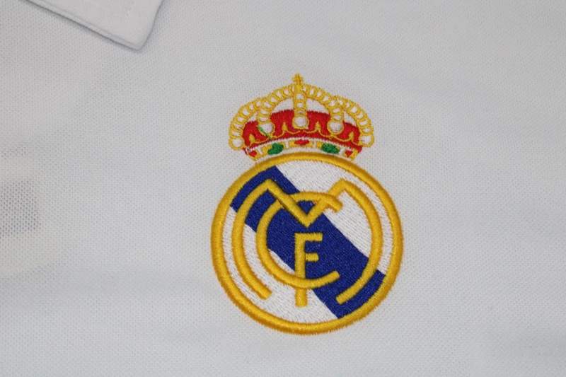 Real Madrid Soccer Jersey Home Retro Replica 2002/03