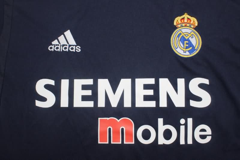 Real Madrid Soccer Jersey Away Retro Replica 2004/05