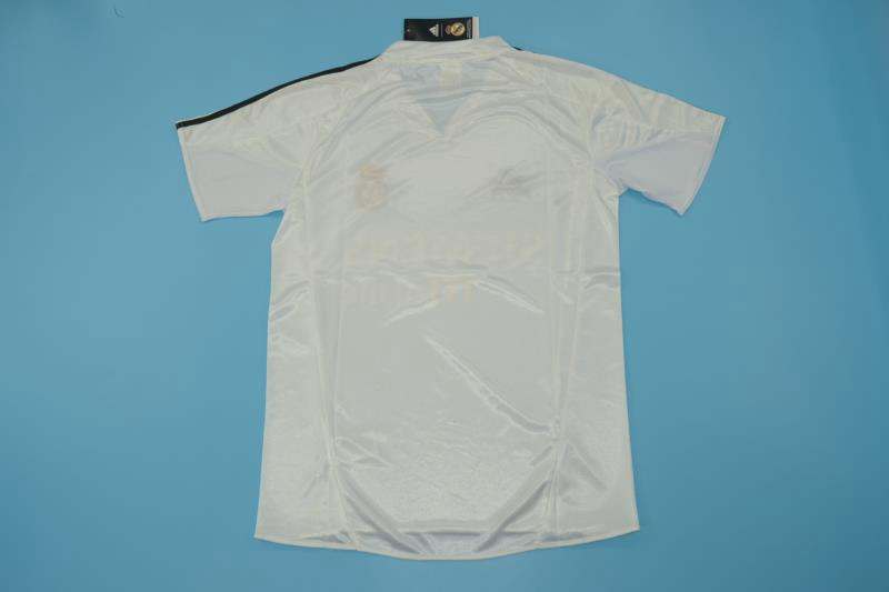 Real Madrid Soccer Jersey Home Retro Replica 2004/05