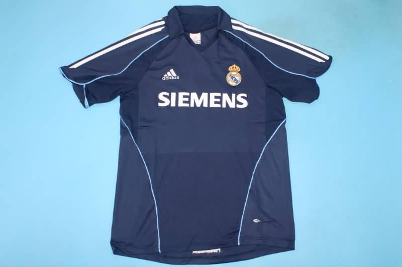 Real Madrid Soccer Jersey Away Retro Replica 2005/06