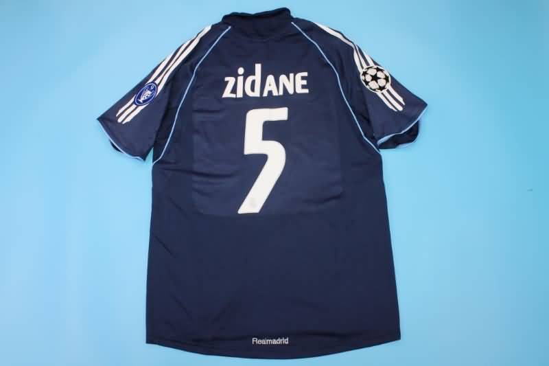 Real Madrid Soccer Jersey Away Retro Replica 2005/06