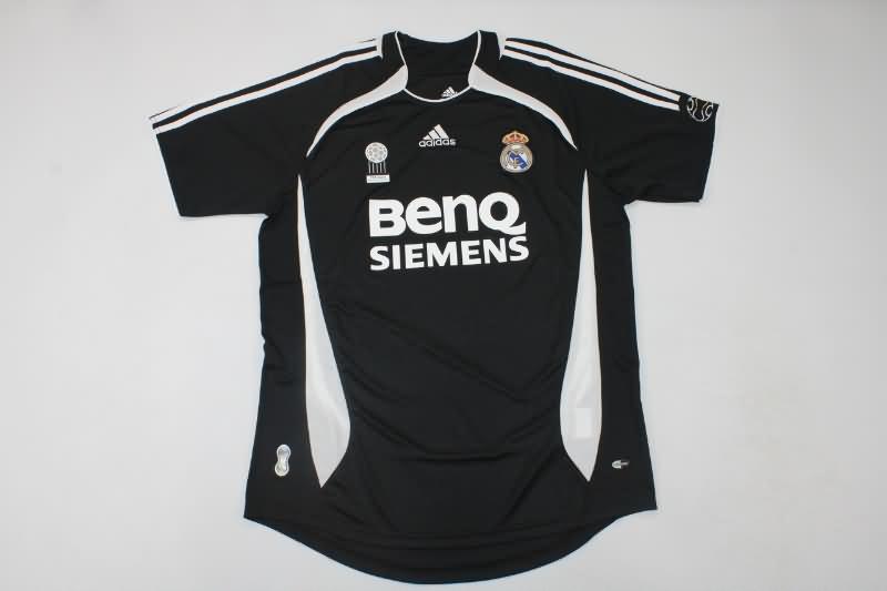 Real Madrid Soccer Jersey Away Retro Replica 2006/07