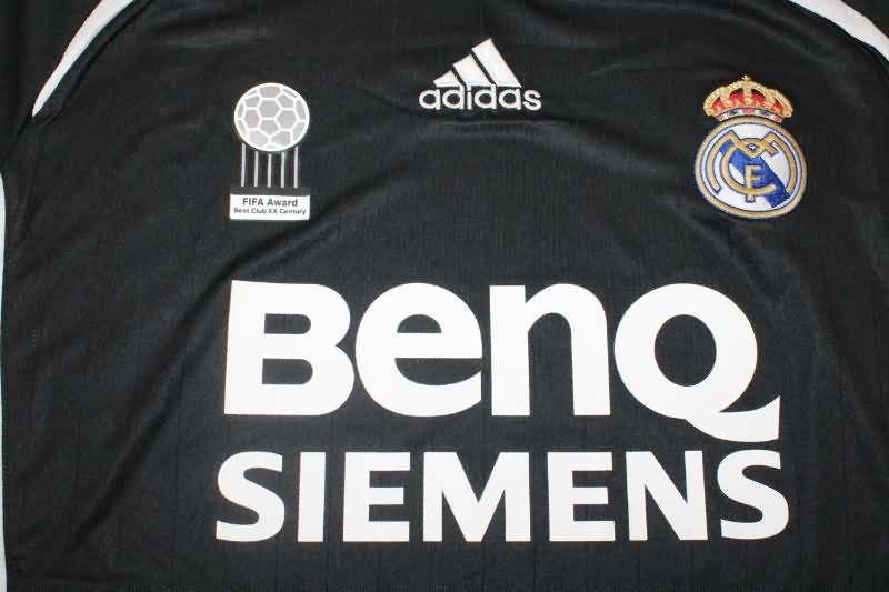 Real Madrid Soccer Jersey Away Retro Replica 2006/07