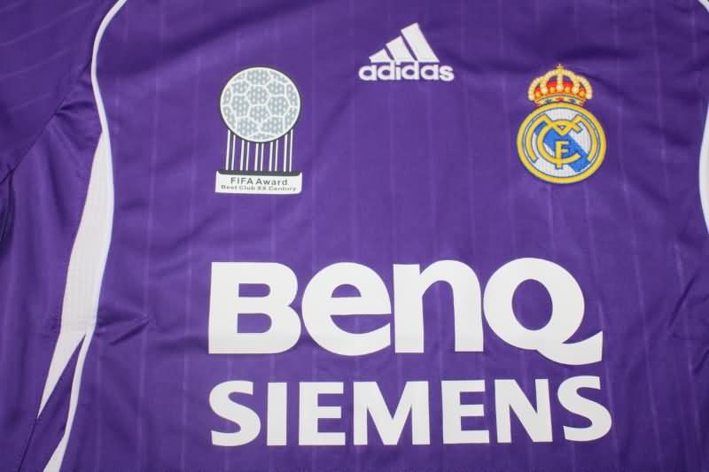 Real Madrid Soccer Jersey Third Retro Replica 2006/07