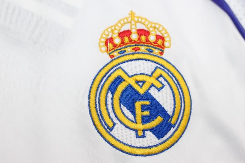 Real Madrid Soccer Jersey Home Retro Replica 2007/08