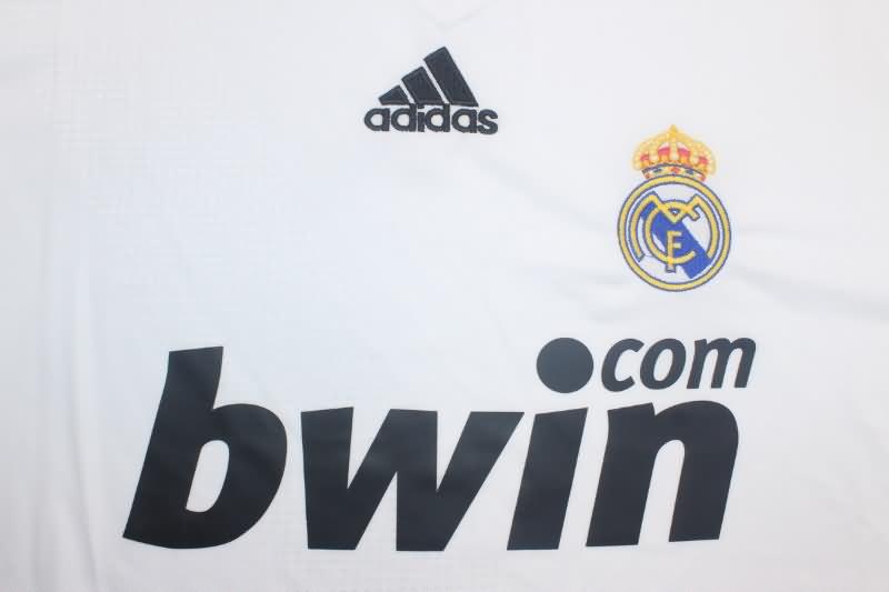 Real Madrid Soccer Jersey Home Retro Replica 2008/09