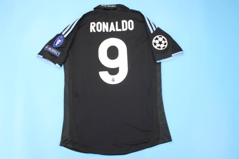 Real Madrid Soccer Jersey Away Retro Replica 2009/10