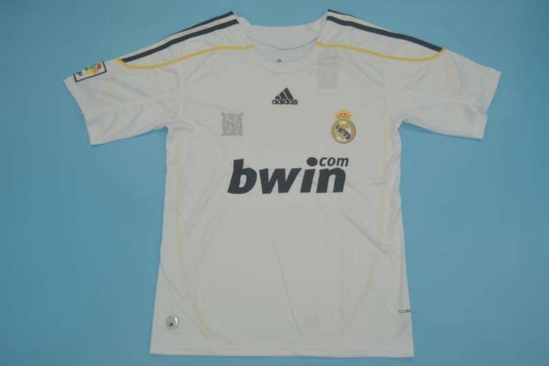 Real Madrid Soccer Jersey Home Retro Replica 2009/10