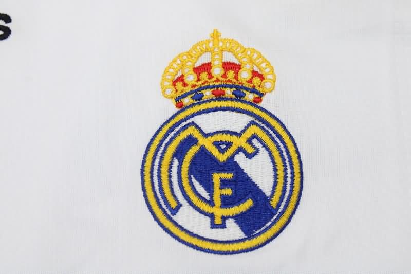 Real Madrid Soccer Jersey Home Long Sleeve Retro Replica 2009/10