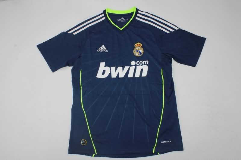 Real Madrid Soccer Jersey Away Retro Replica 2010/11