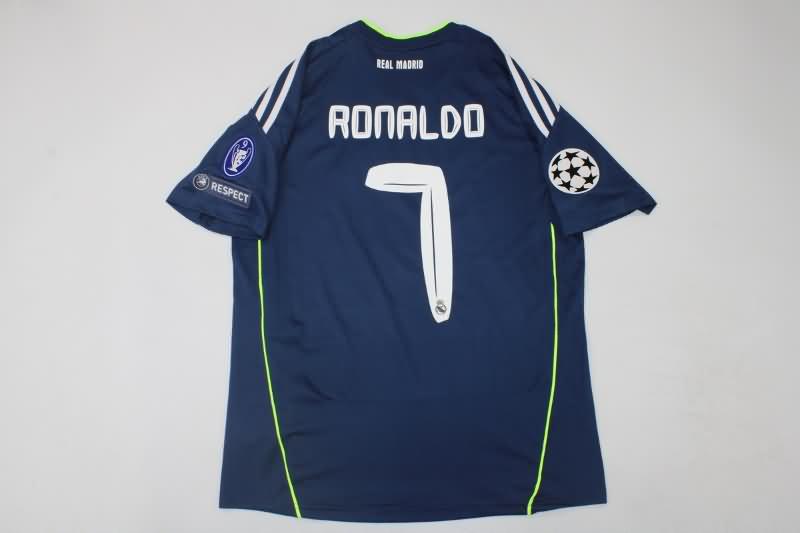 Real Madrid Soccer Jersey Away Retro Replica 2010/11