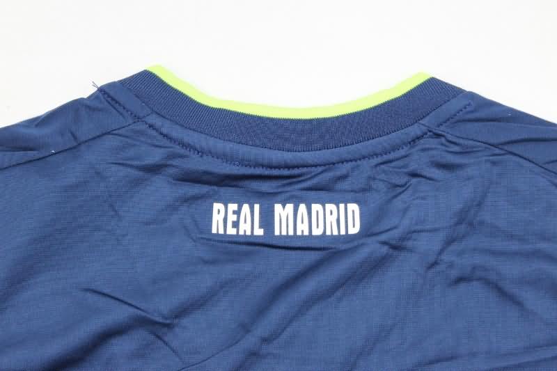 Real Madrid Soccer Jersey Away Long Sleeve Retro Replica 2010/11