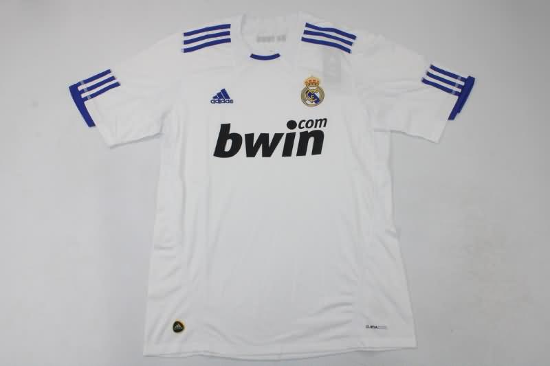 Real Madrid Soccer Jersey Home Retro Replica 2010/11