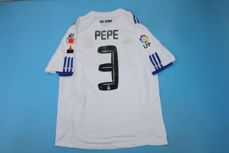 Real Madrid Soccer Jersey Home Retro Replica 2010/11