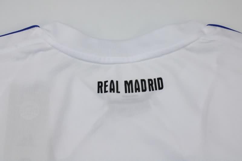Real Madrid Soccer Jersey Home Long Retro Replica 2010/11