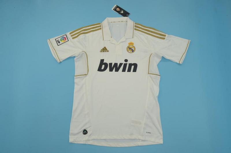 Real Madrid Soccer Jersey Home Retro Replica 2011/12