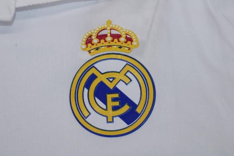 Real Madrid Soccer Jersey Home Long Retro Replica 2011/12