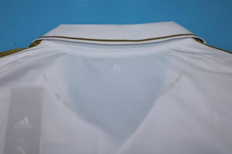 Real Madrid Soccer Jersey Home Long Retro Replica 2011/12