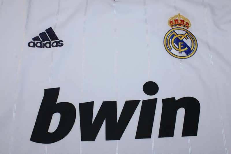 Real Madrid Soccer Jersey Home Long Sleeve Retro Replica 2012/13