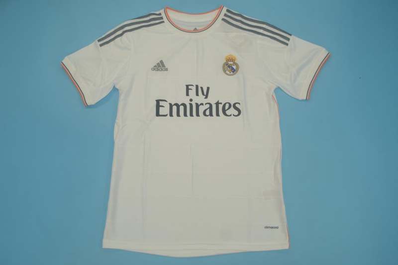 Real Madrid Soccer Jersey Home Retro Replica 2013/14