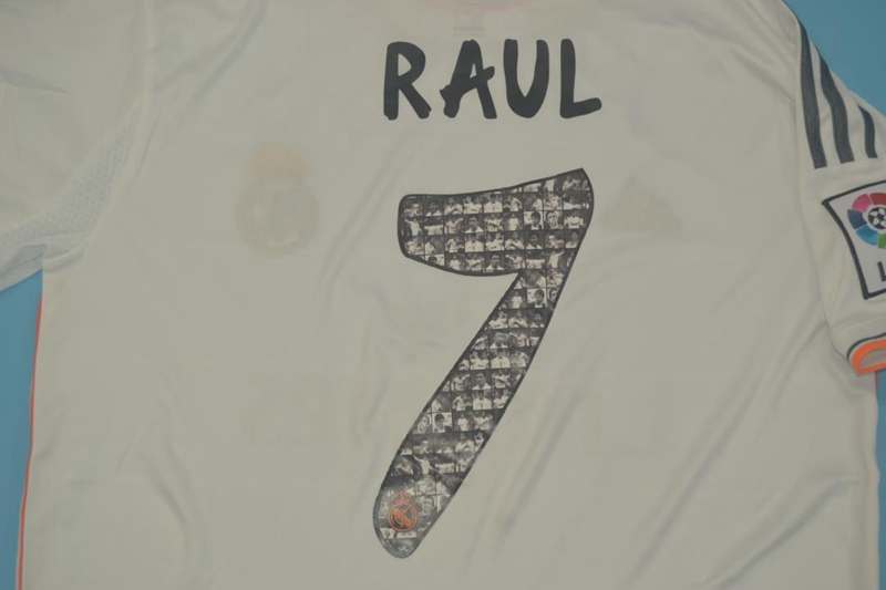 Real Madrid Soccer Jersey Home Retro Replica 2013/14