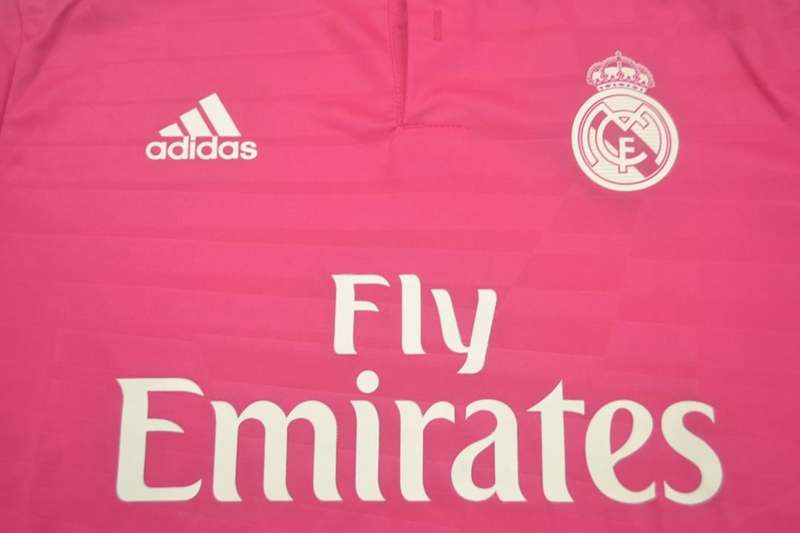 Real Madrid Soccer Jersey Away Retro (Player) 2014/15