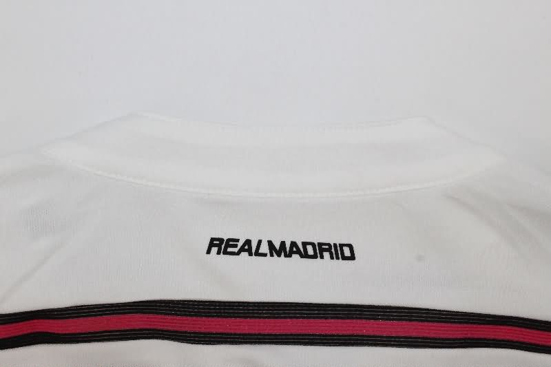 AAA Quality Real Madrid 2014/15 Home Long Sleeve Retro Soccer Jersey(Player)
