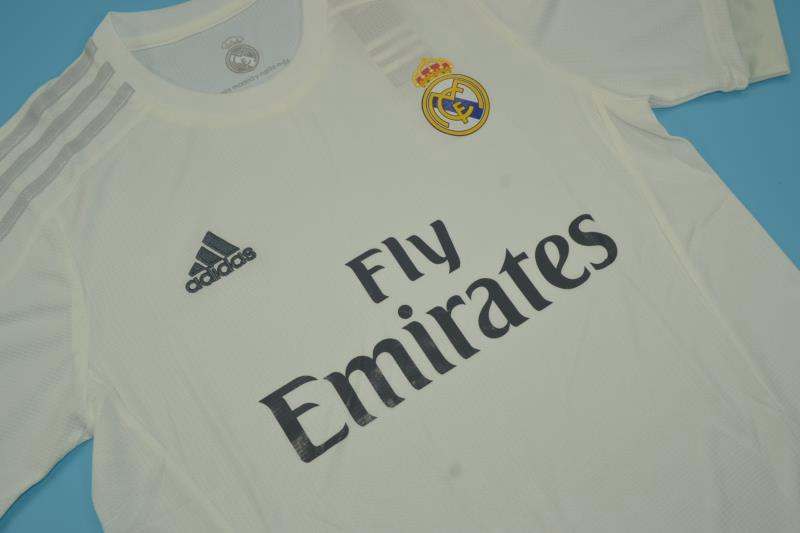 Real Madrid Soccer Jersey Home Retro Replica 2015/16